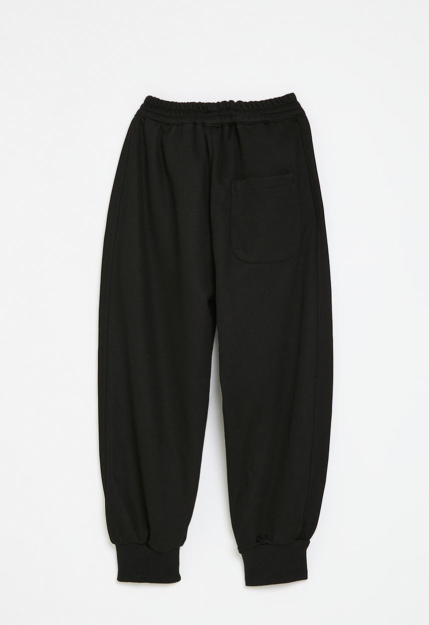 Pop Candy - Cuff jogger - black & yellow