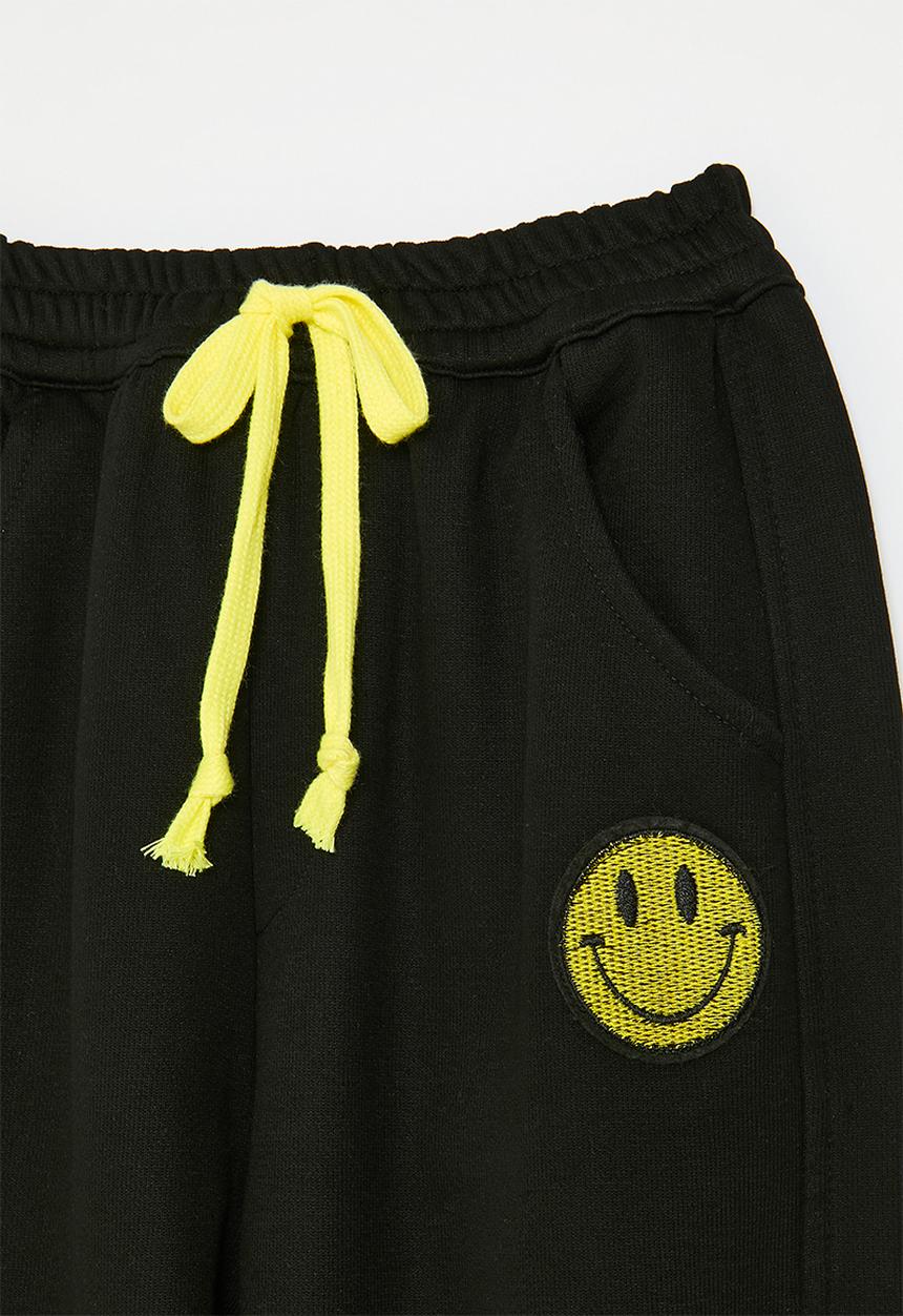 Pop Candy - Cuff jogger - black & yellow