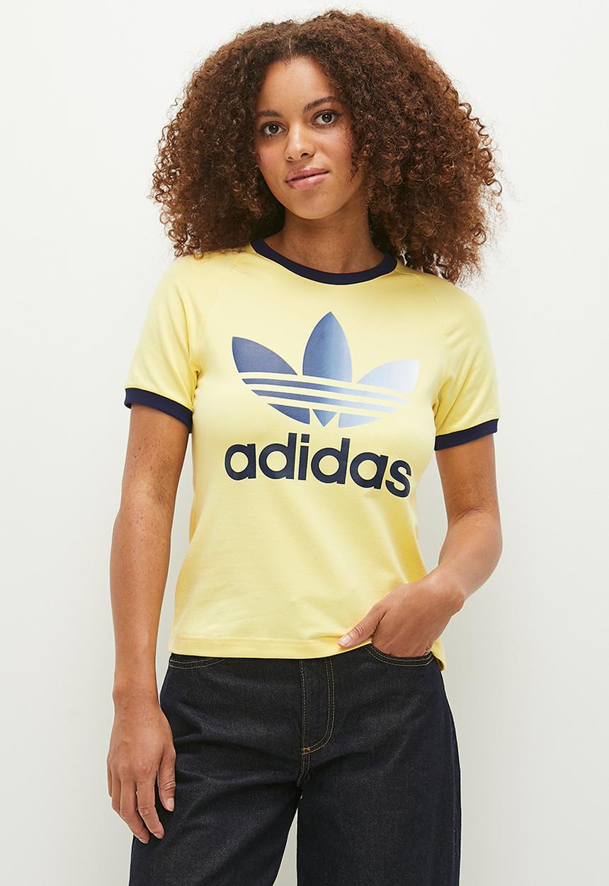 adidas Originals - Grad Crop T W - Almost Yellow