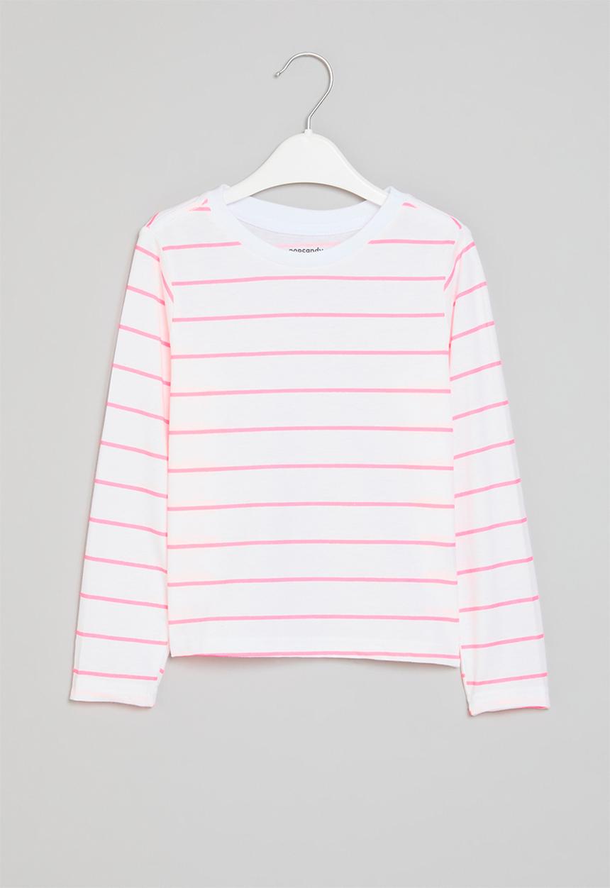 Pop Candy - Long sleeve printed tee - pink