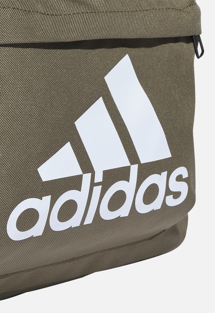 adidas Performance - Classic badge of sport backpack - olive strata & white