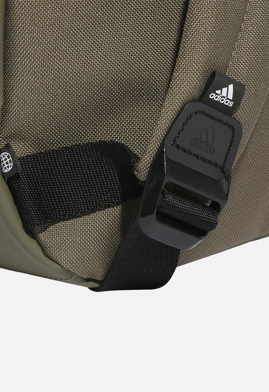 adidas Performance - Classic badge of sport backpack - olive strata & white