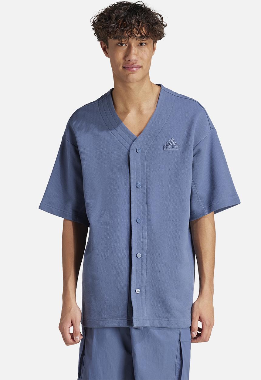 adidas Performance - Lng cover top  - mid blue