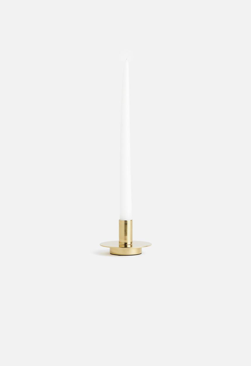 H&M - Metal candlestick - gold-coloured