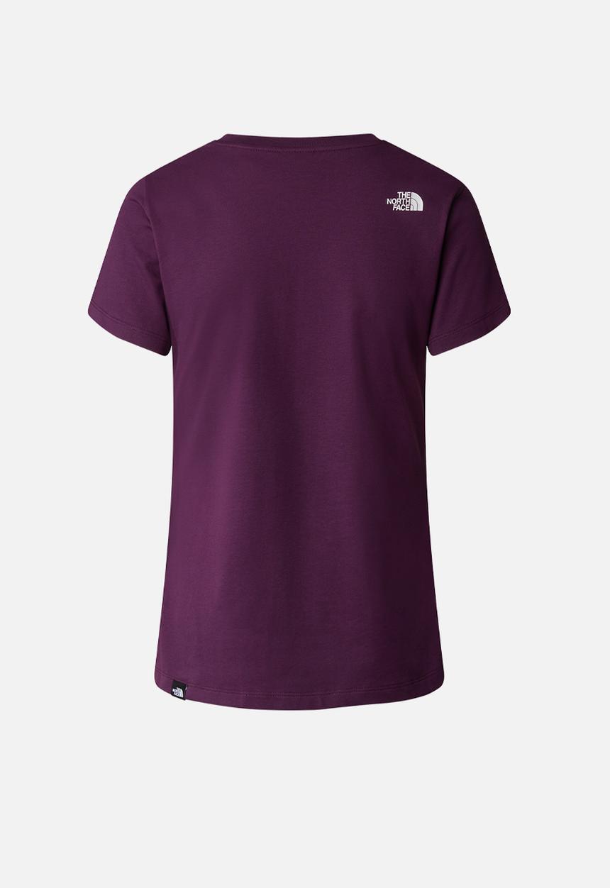 The North Face - W Short sleeve Simple Dome Tee - Black Currant Purple