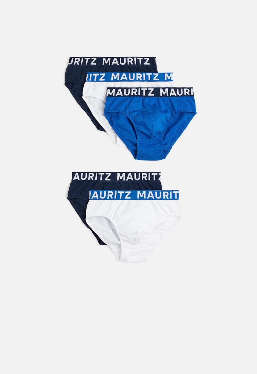 H&M - 5-Pack boys' briefs - bright blue & mauritz