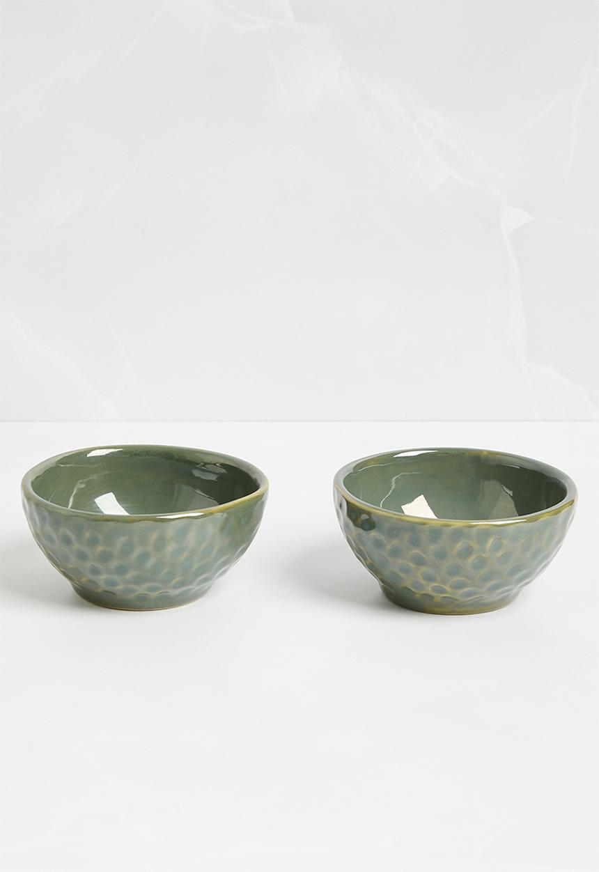 Sixth Floor - Bowl Set of 2 - Olive