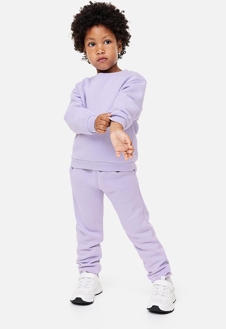 H&M - 2-Pack sweatshirts - light purple & navy blue