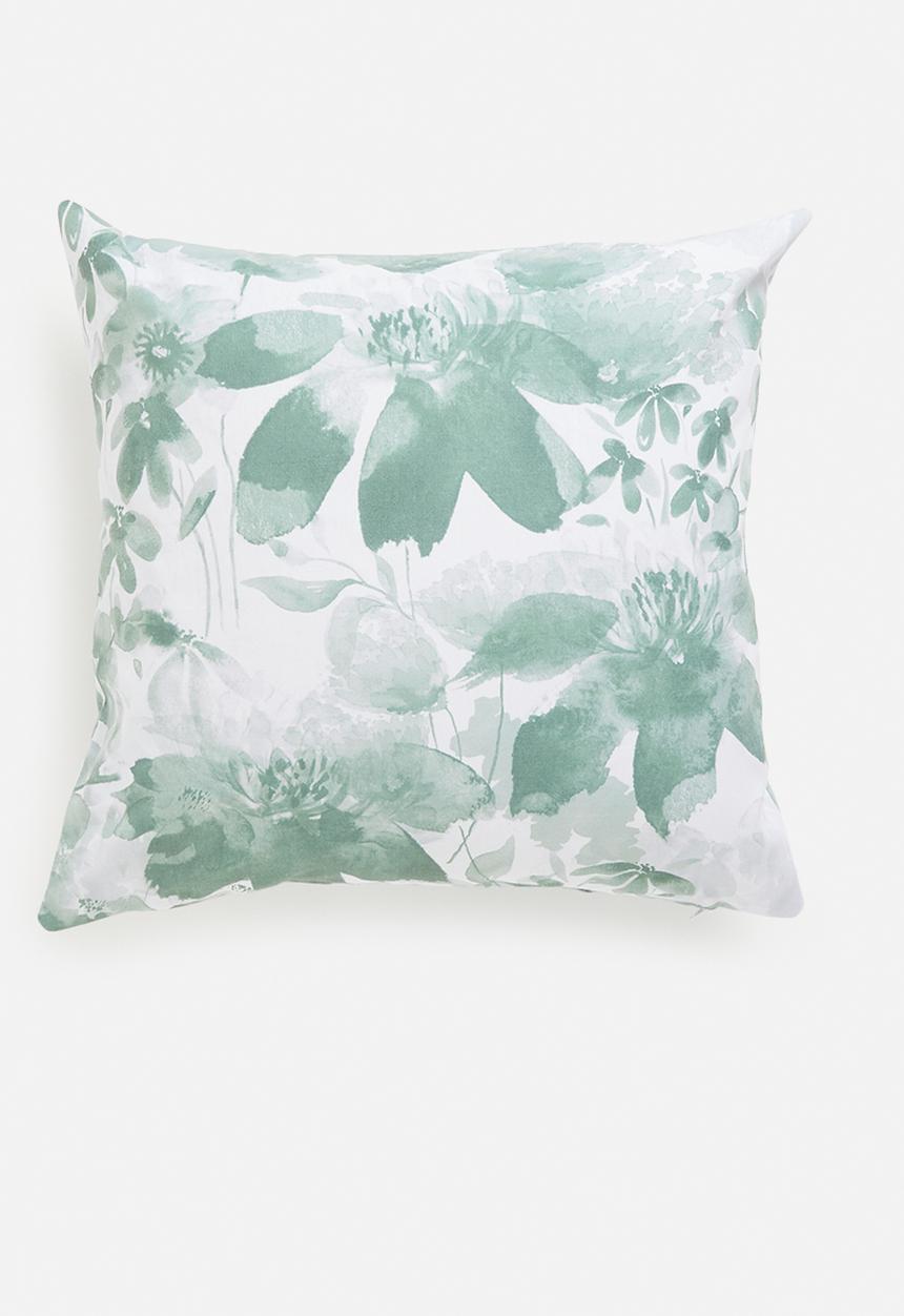 Sixth Floor - Rio printed cushion cover - Blue