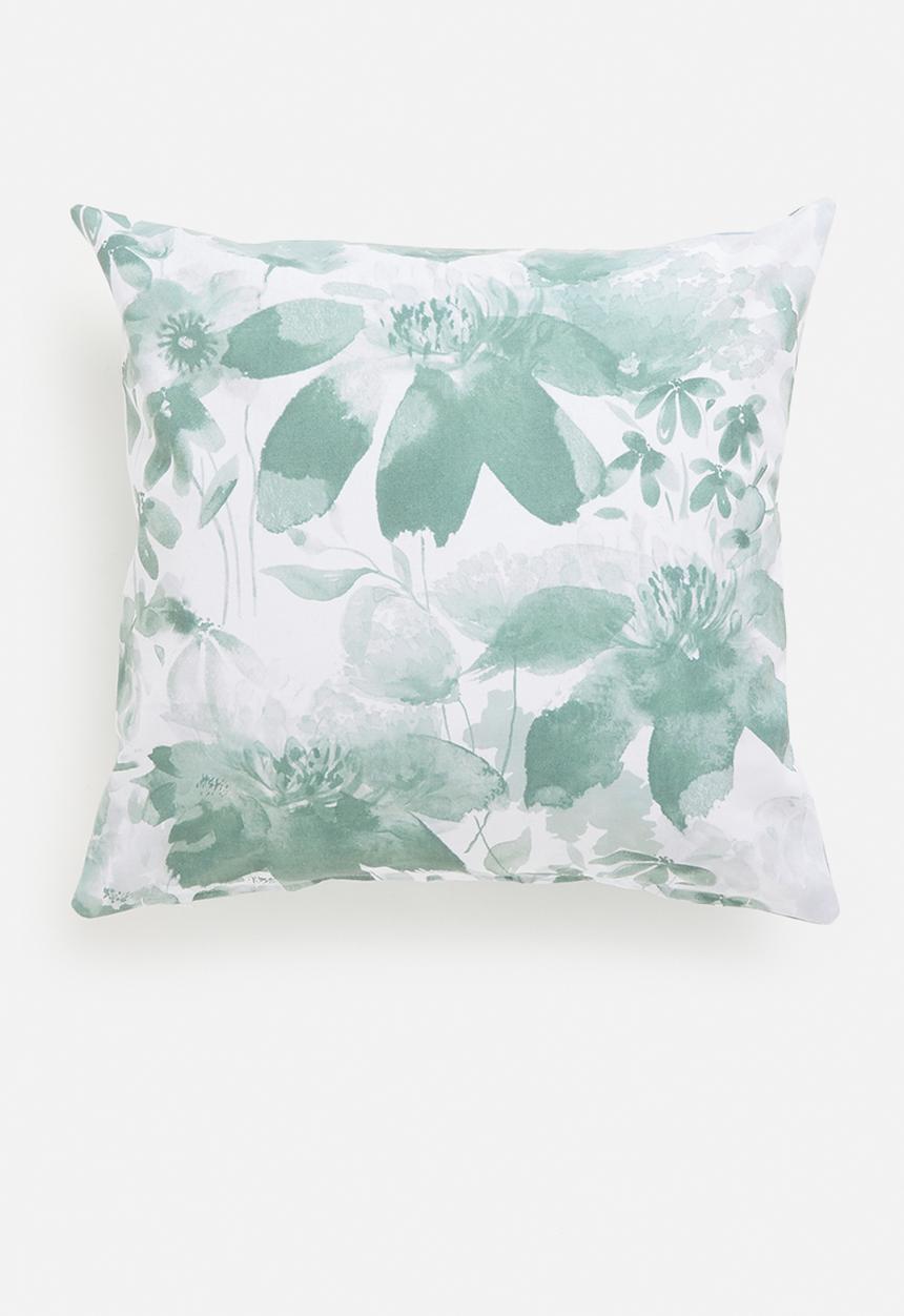 Sixth Floor - Rio printed cushion cover - Blue