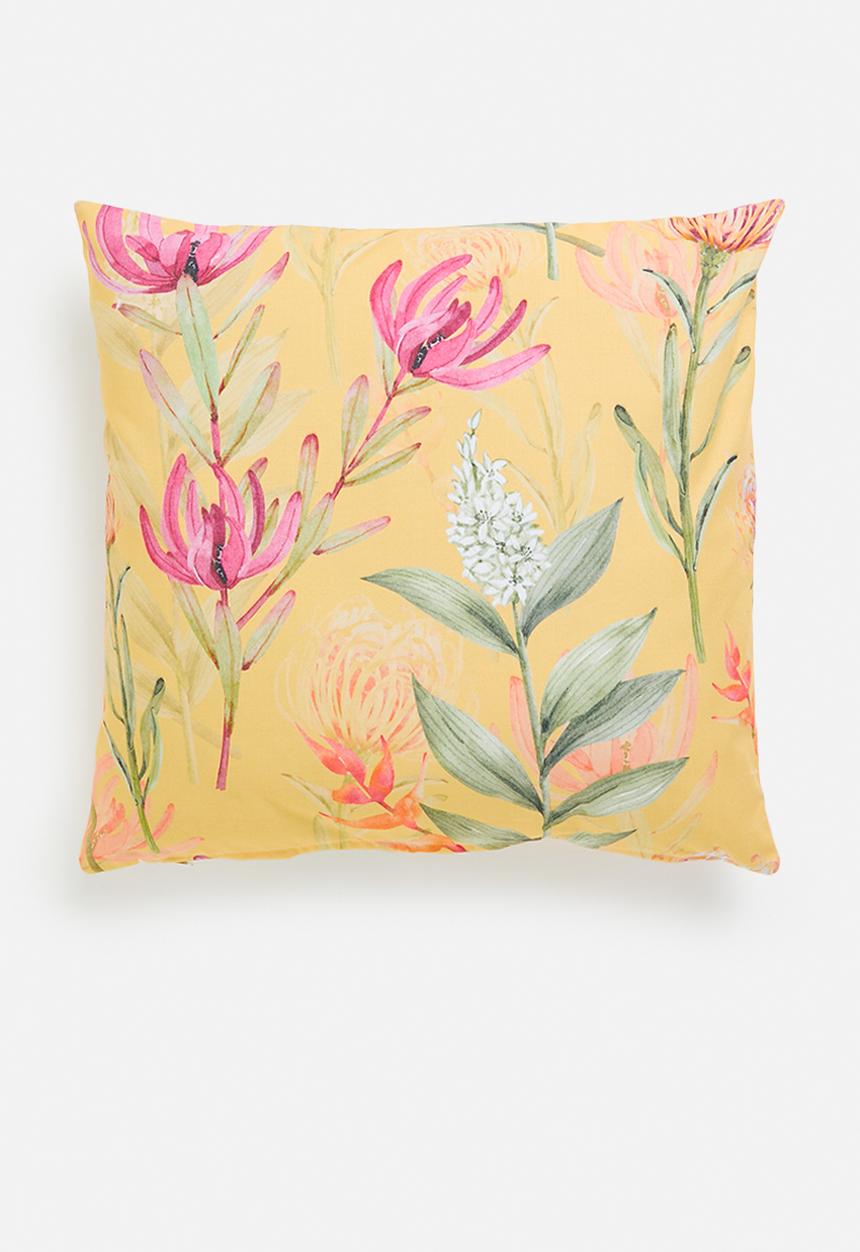 Sixth Floor - Flora printed cushion cover - Multi