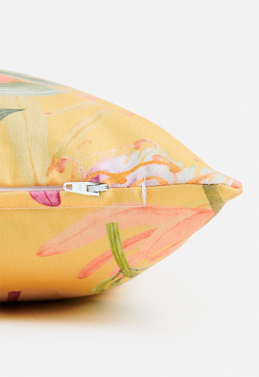 Sixth Floor - Flora printed cushion cover - Multi