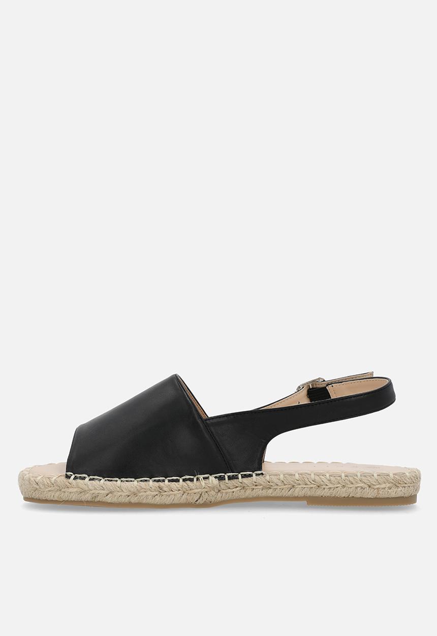 edit - Saskia espadrille - black