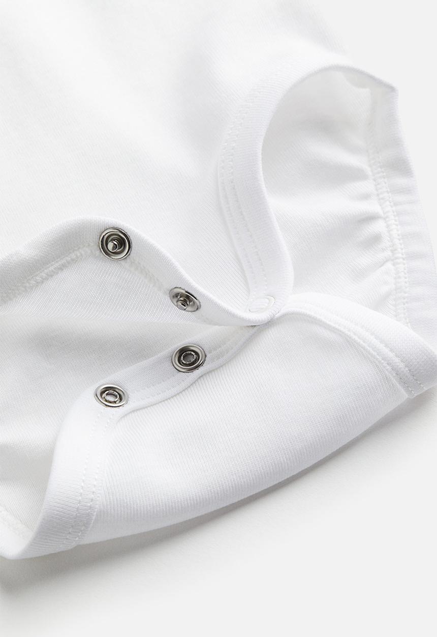 H&M - Collared bodysuit - white