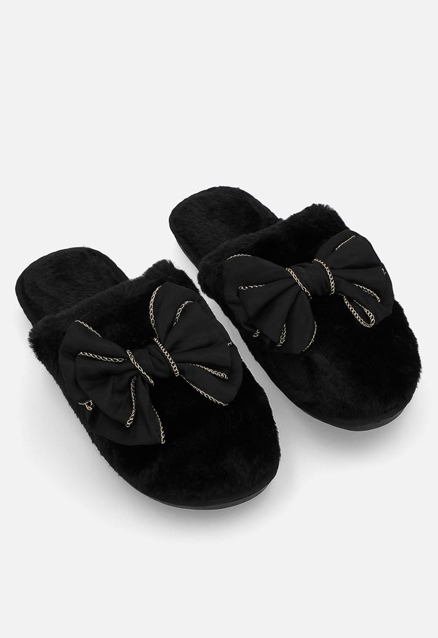 Superbalist - Amahle bow slipper - black