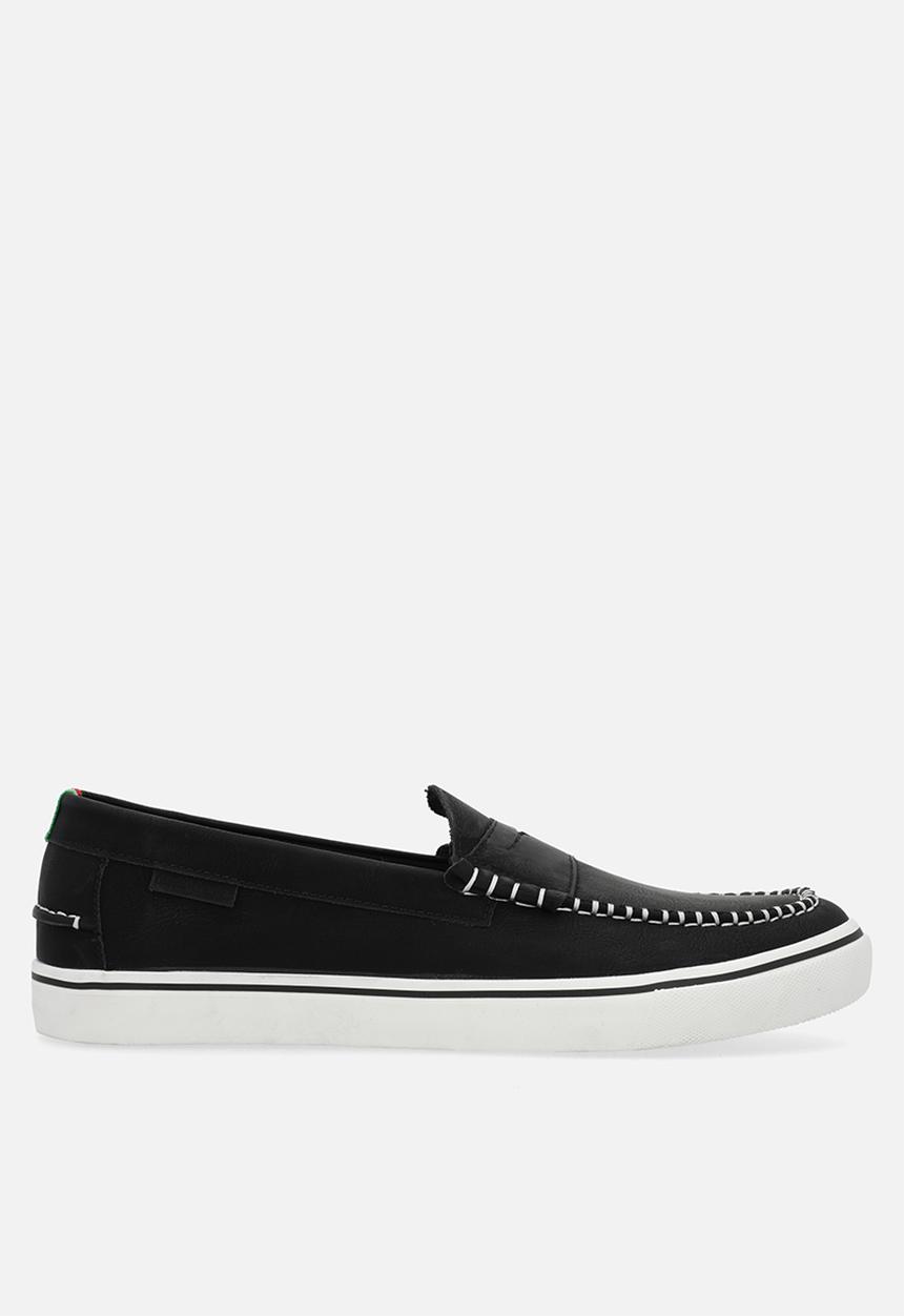 MAZERATA - Vinny 1 faux nubuck - black