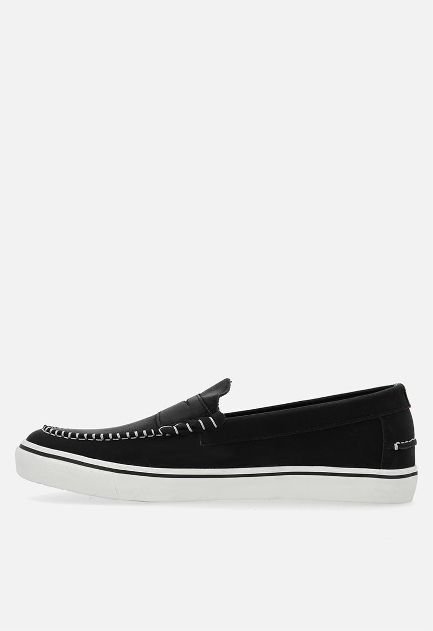 MAZERATA - Vinny 1 faux nubuck - black