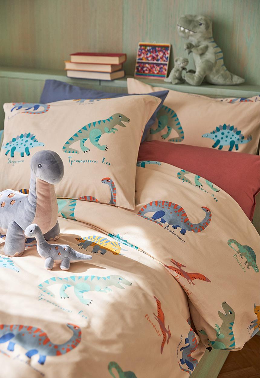 H&M - Dinosaur soft toy - blue brontosaurus