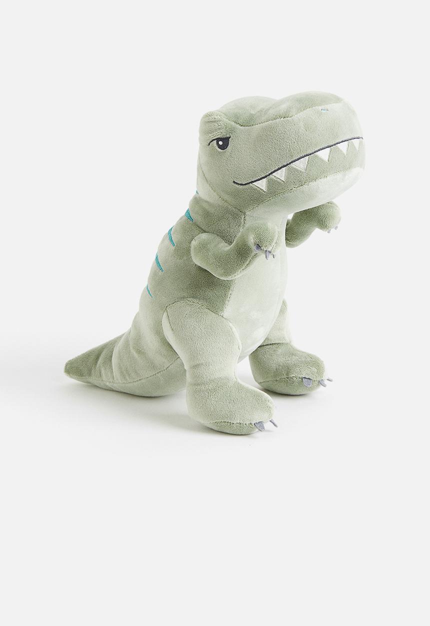 H&M - Dinosaur soft toy - green tyrannosaurus rex