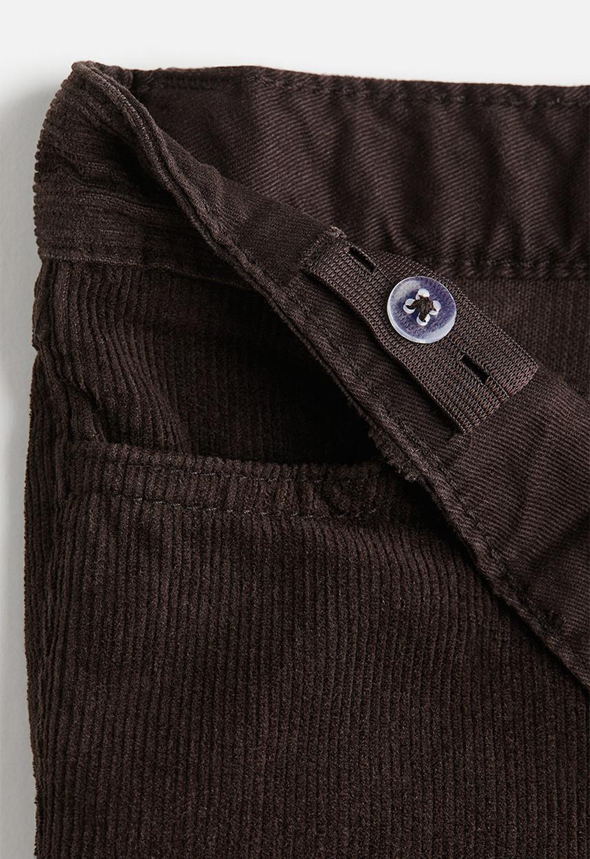 H&M - Slim fit corduroy trousers - multi 