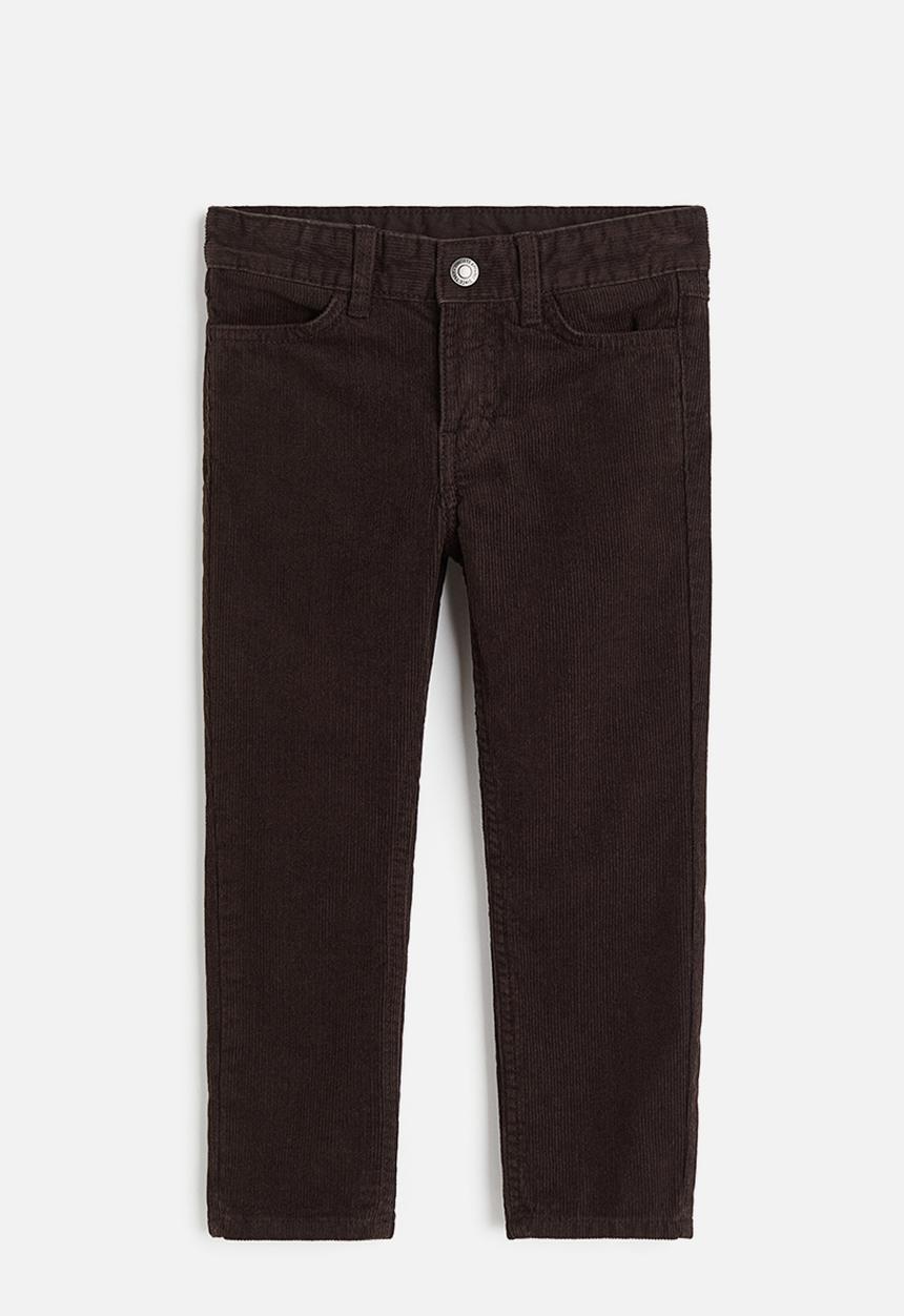 H&M - Slim fit corduroy trousers - multi 