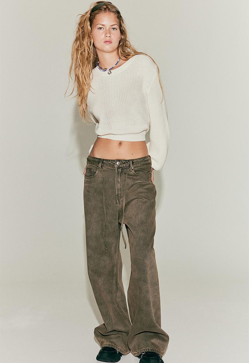 H&M - Open-back jumper - cream