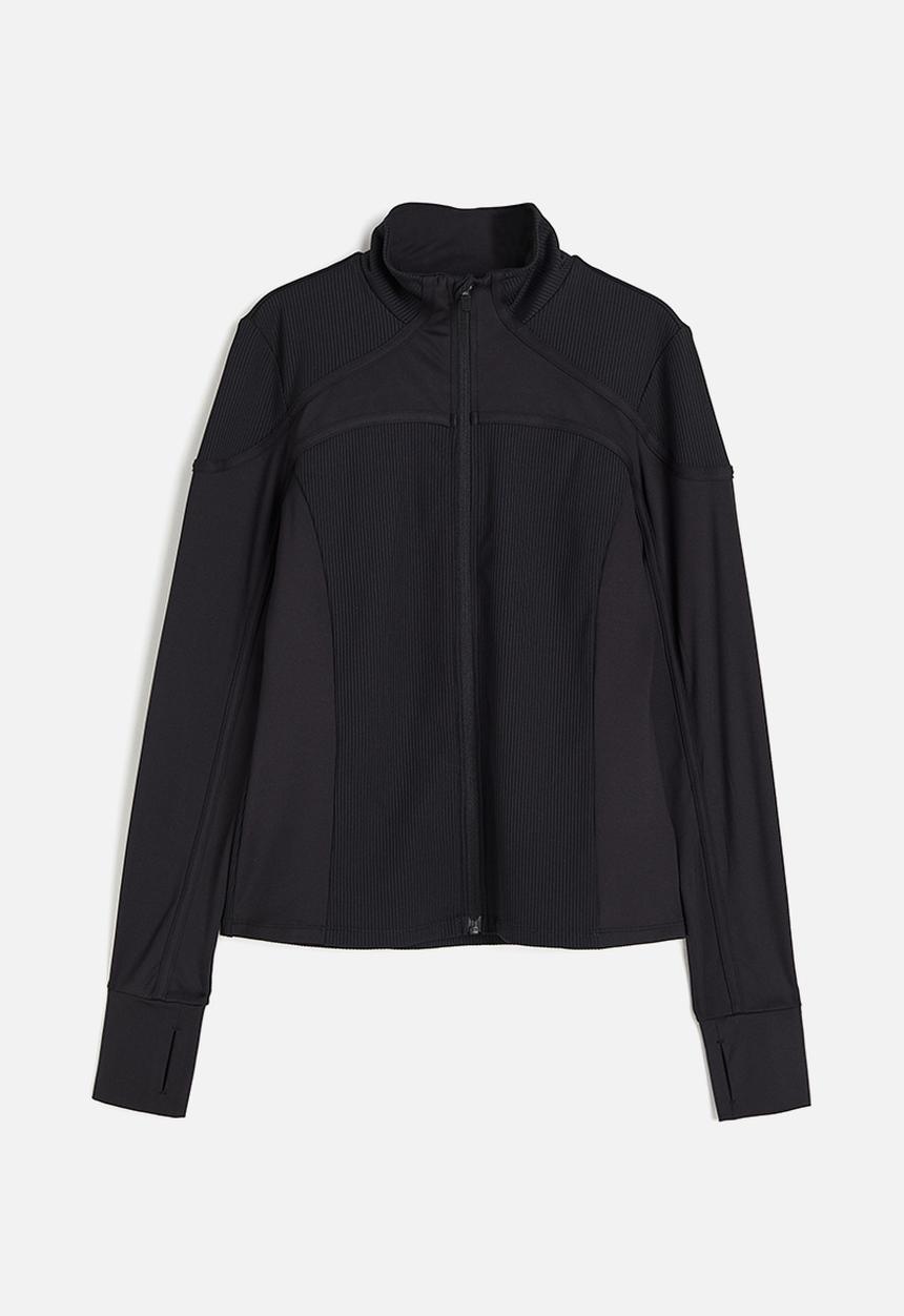 H&M - Drymove™ sports jacket - black