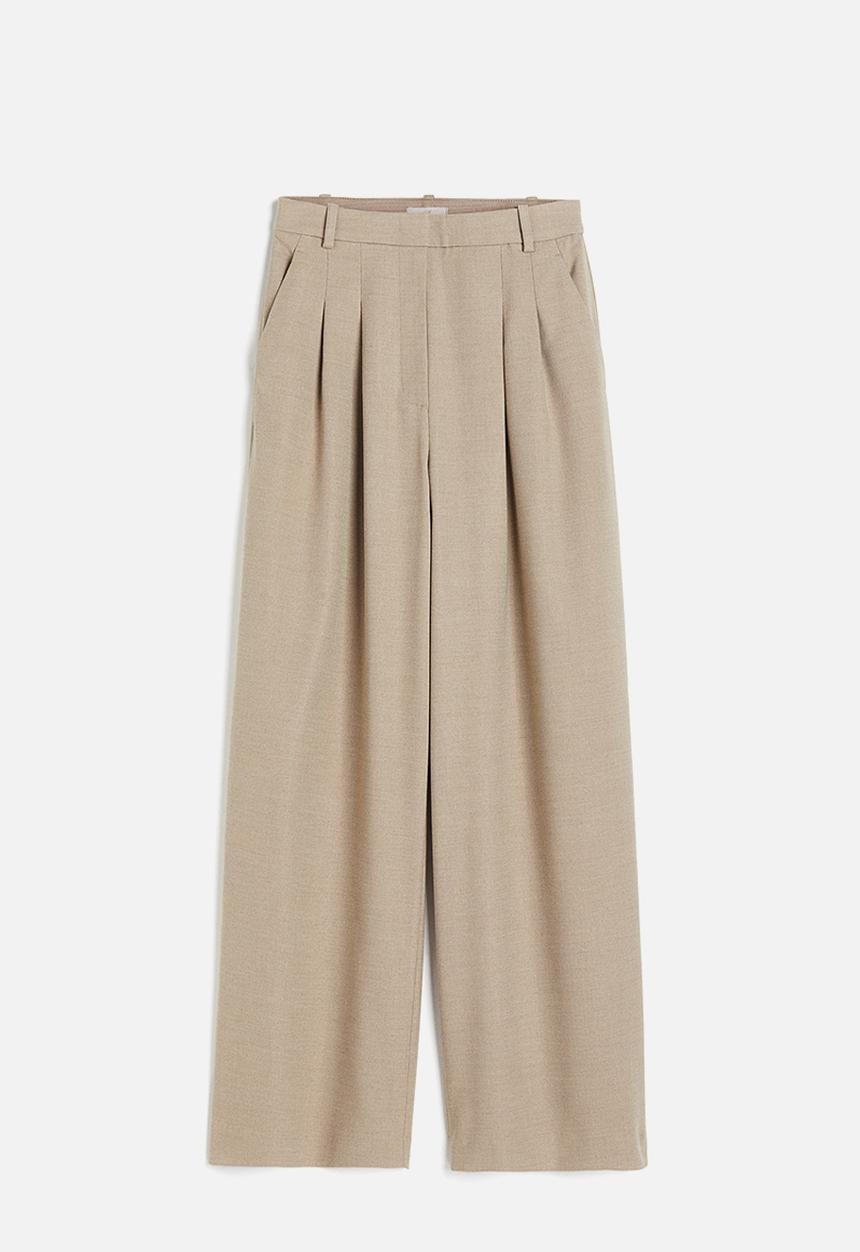 H&M - Wide trousers - beige