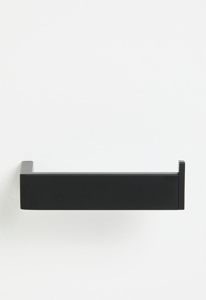 Sixth Floor - Griffin Toilet Roll Holder - Matt Black