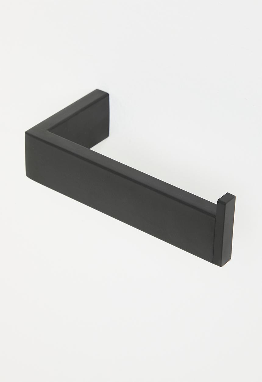 Sixth Floor - Griffin Toilet Roll Holder - Matt Black