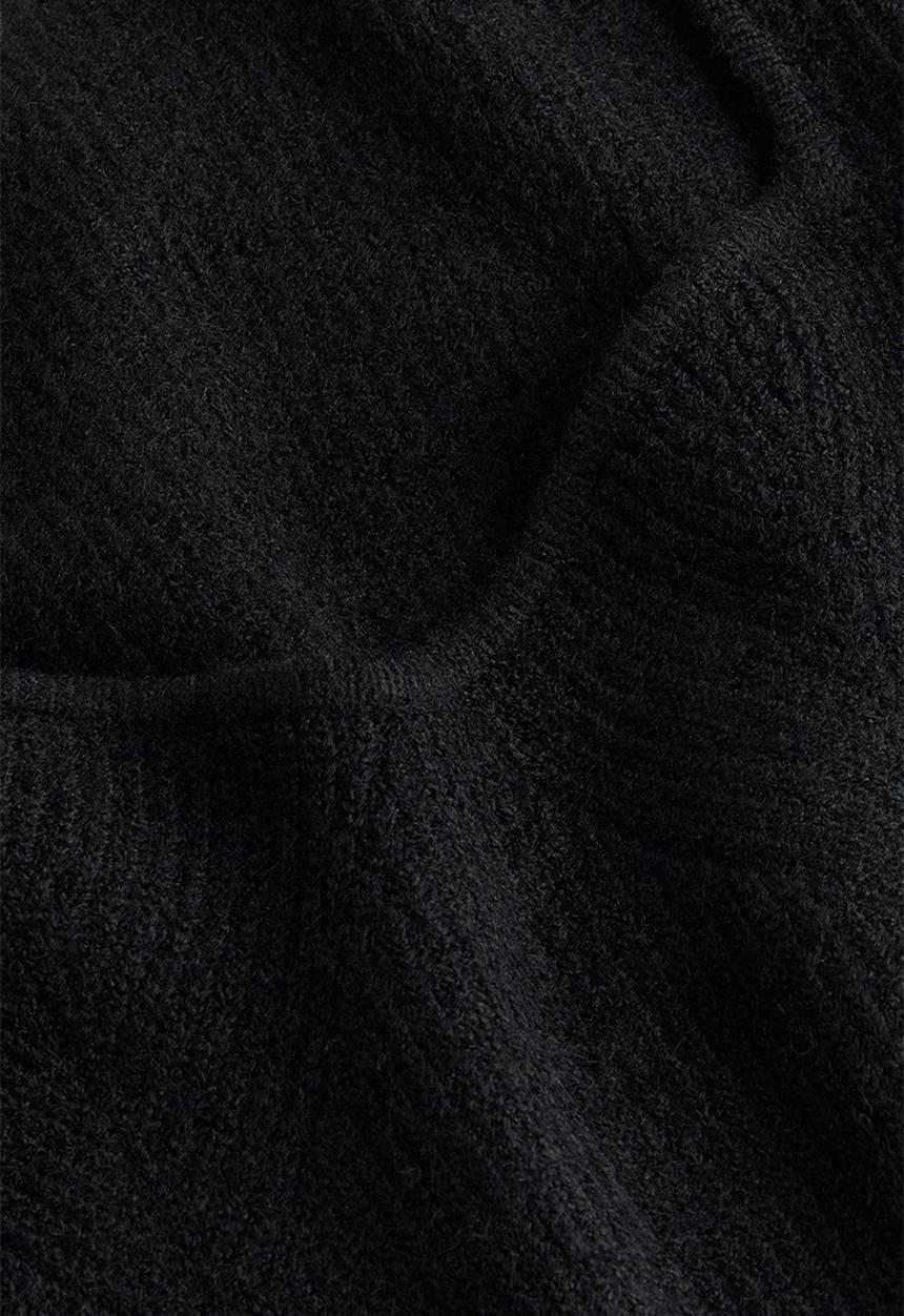 H&M - Rib-knit dress - black
