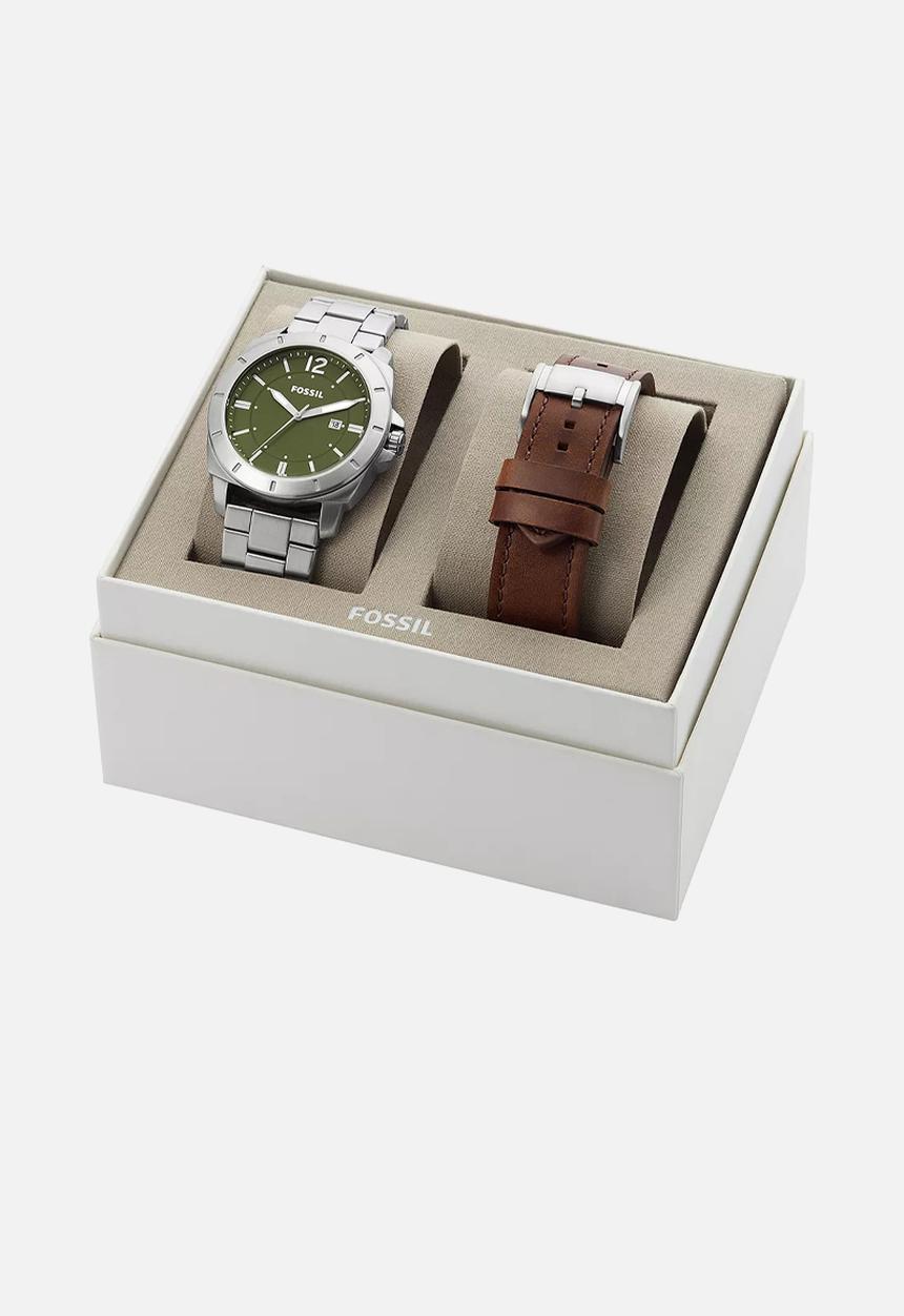 Fossil - Privateer watch - silver