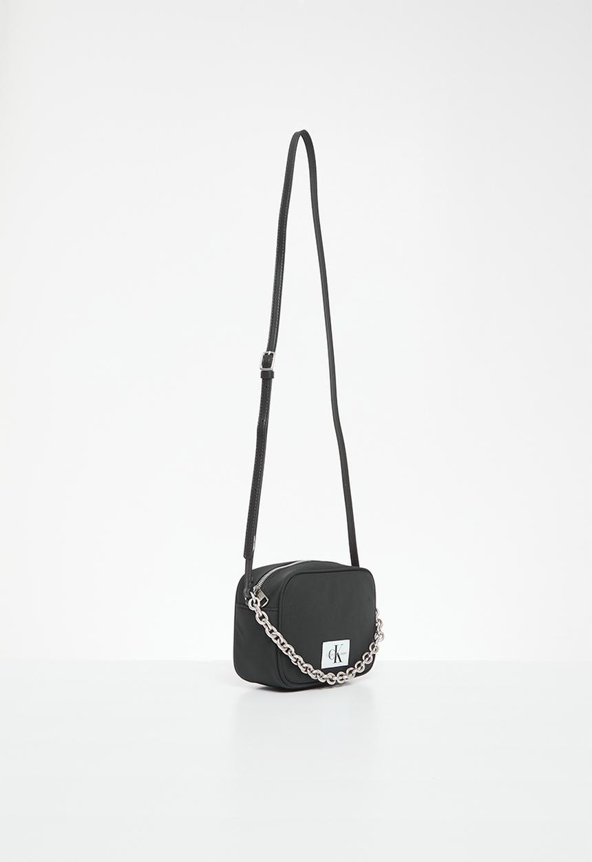 Calvin Klein - Nylon chain camera bag18 - black
