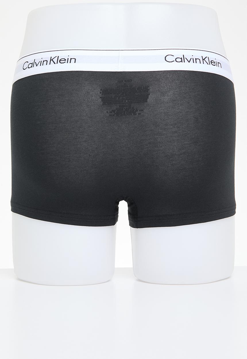 Calvin Klein - Low rise trunk 3 pack - black, white, grey heather