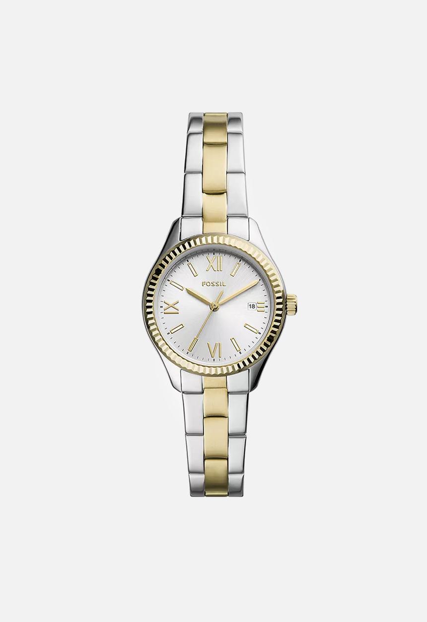 Fossil - Rye watch - silver & gold