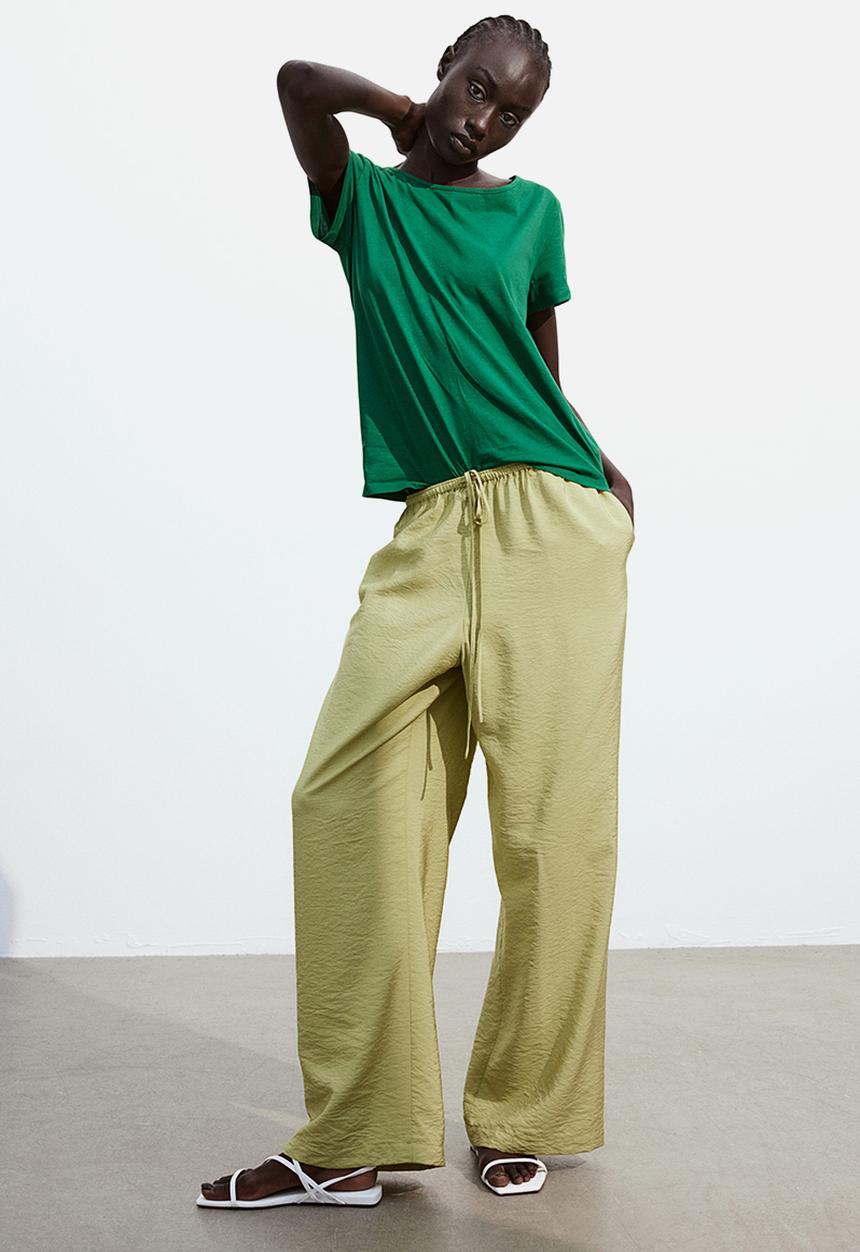 H&M - Cotton t-shirt - green