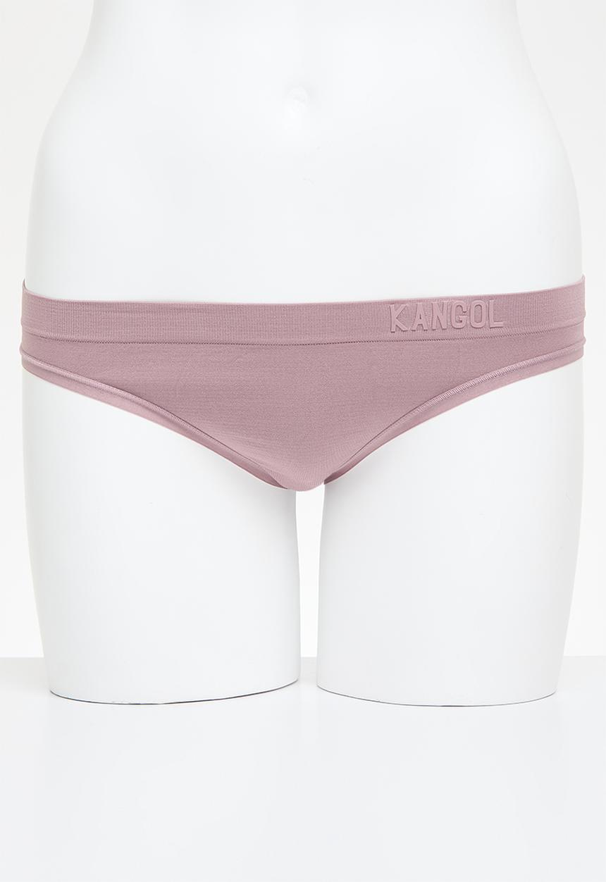 KANGOL - 3 pack seamless thongs - lavender haze/silver/chai mocca