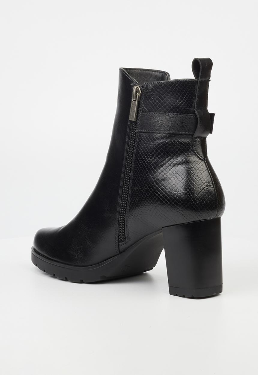 Butterfly Feet - Kylin 1 block heel boot - black