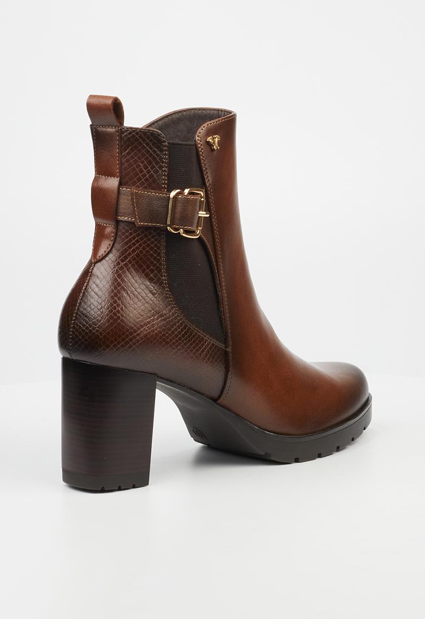 Butterfly Feet - Kylin 1 block heel boot - tan