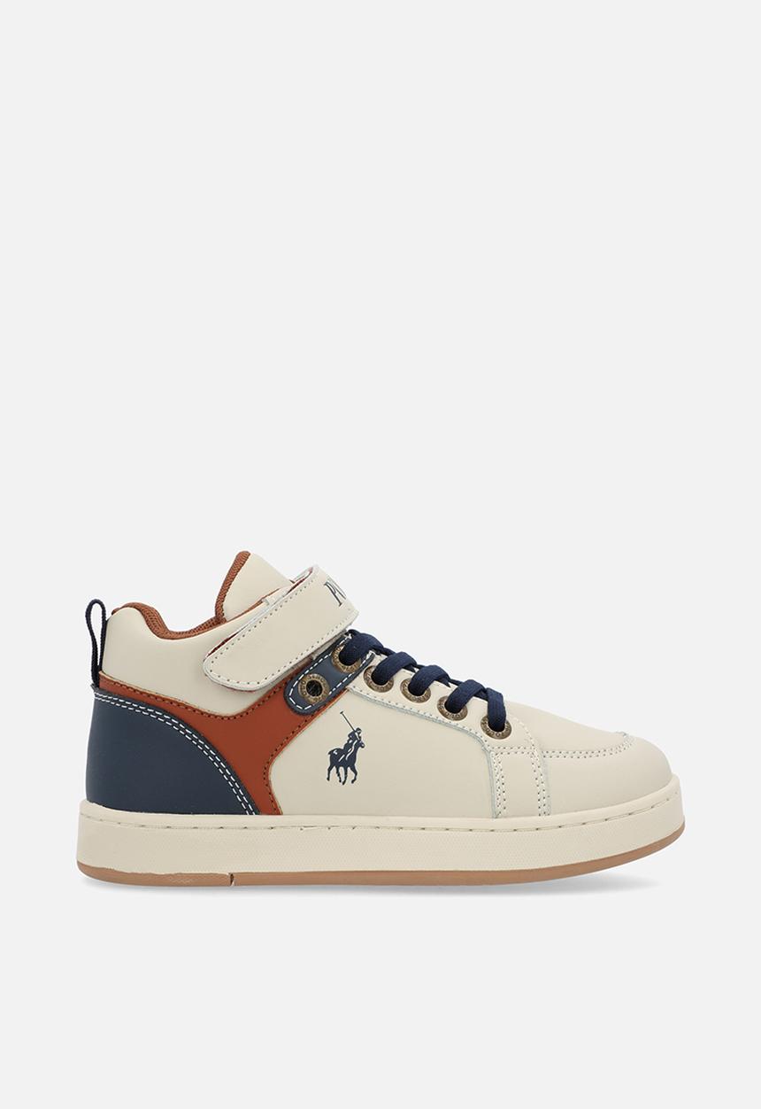 POLO - Velcro high top sneaker - neutral