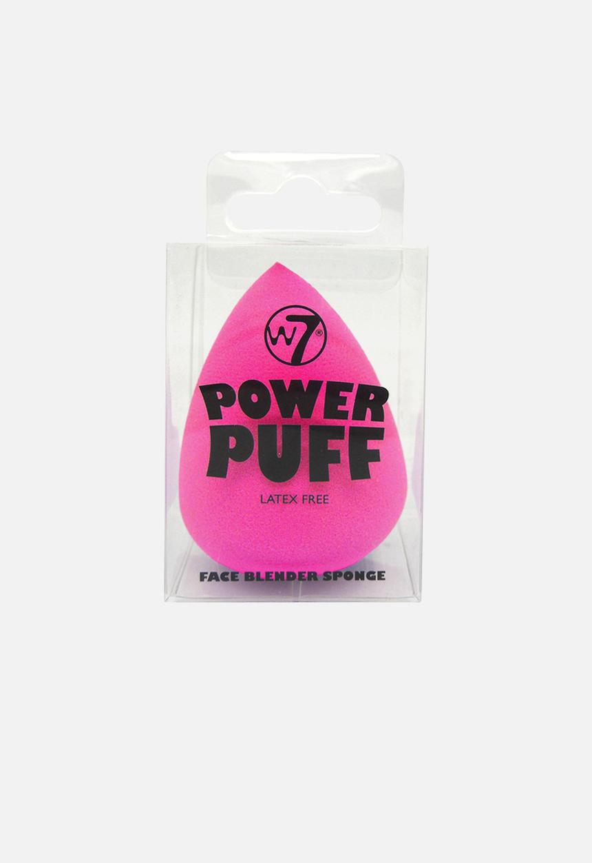 W7 Cosmetics - Power Puff - Face Blender Sponge - Hot Pink