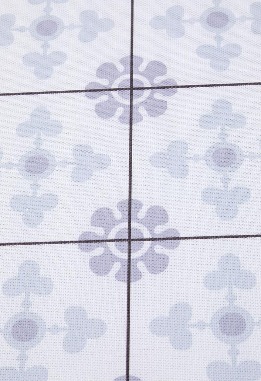 Fotakis - Vinyl Runner Tile Print - Blue