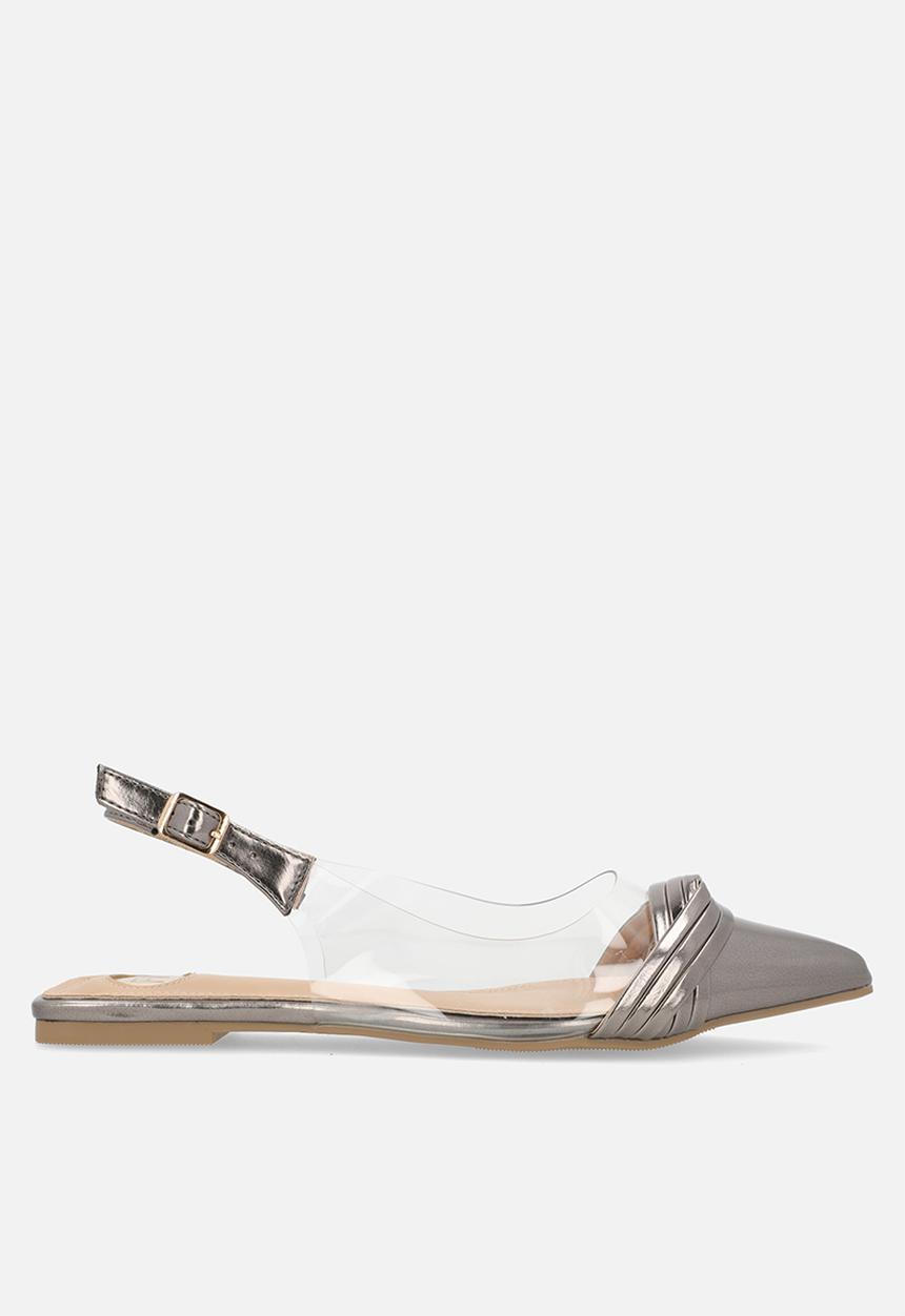 Footwork - Vendine slingback - pewter