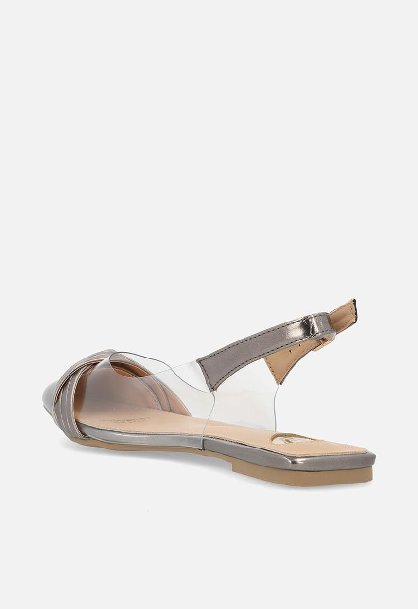 Footwork - Vendine slingback - pewter