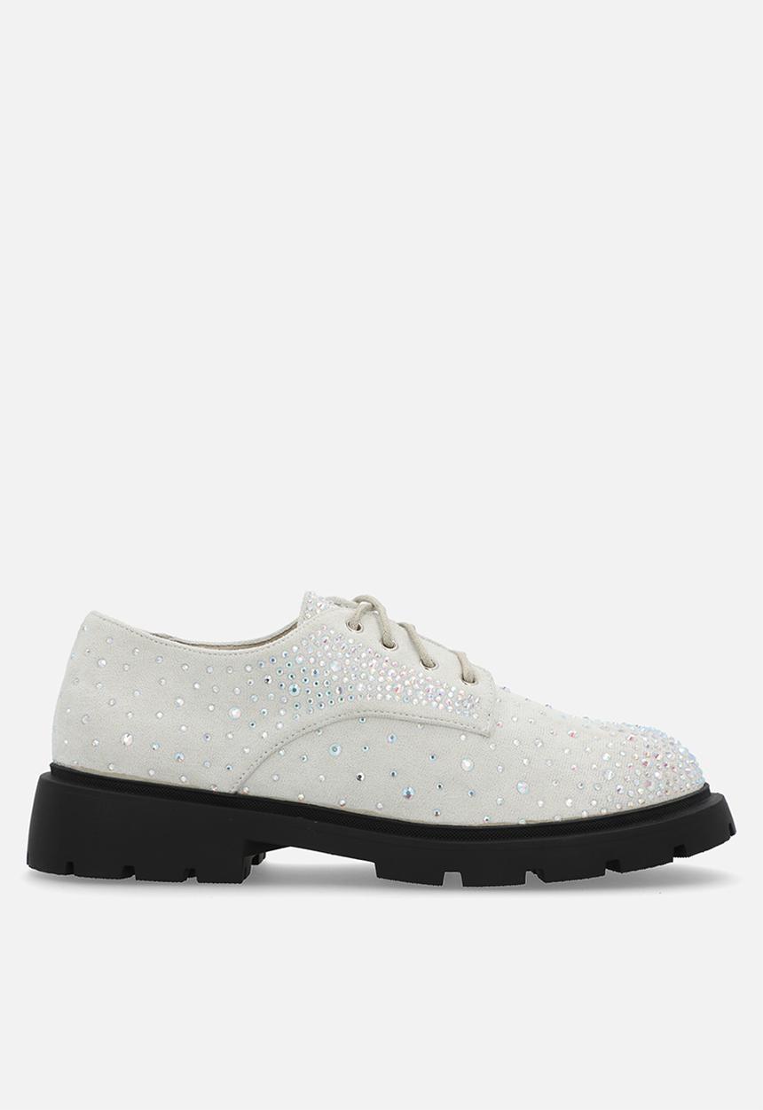 Footwork - Norea lace-up brogue - grey