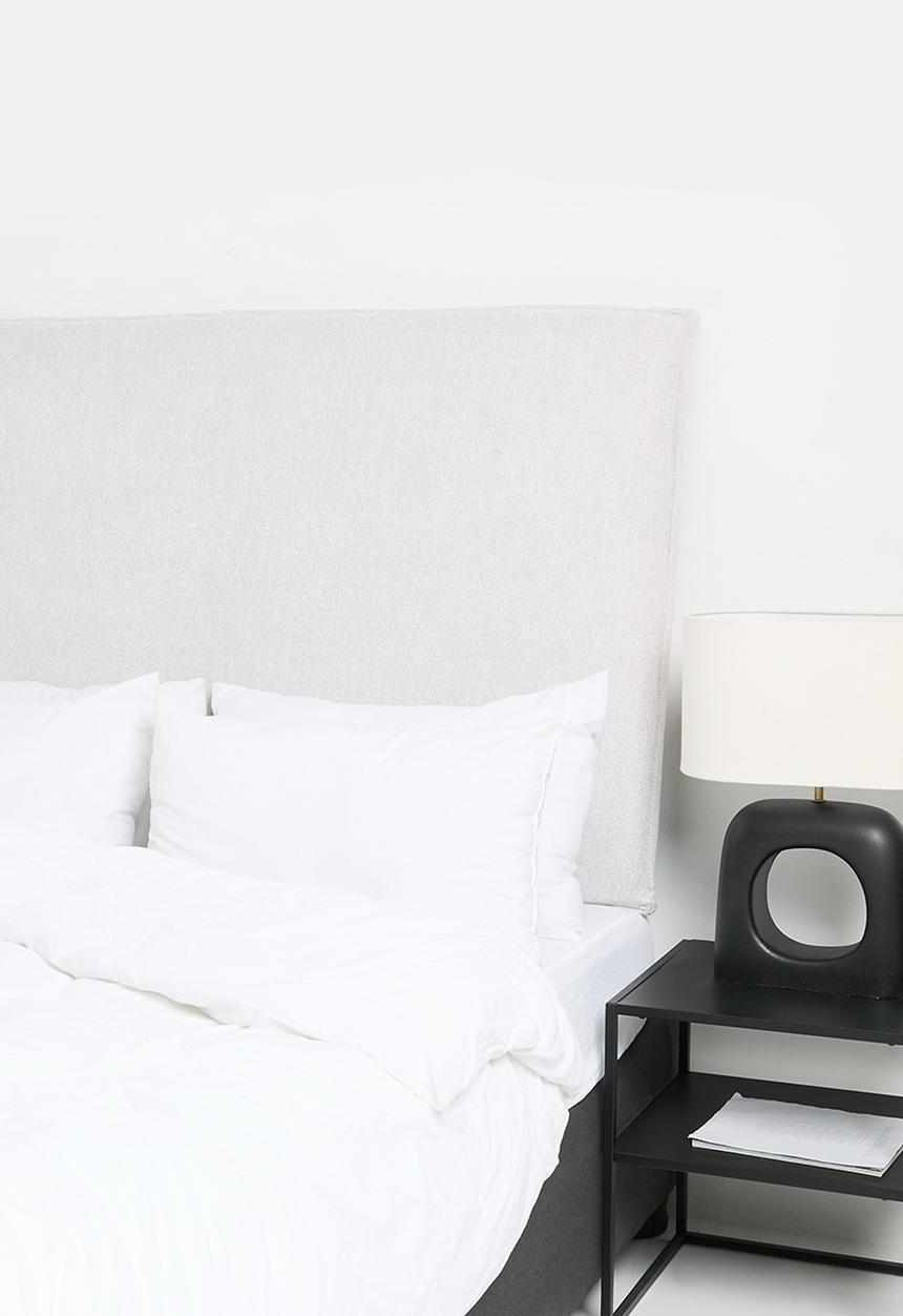 Sixth Floor - Detroit flange headboard - Oyster