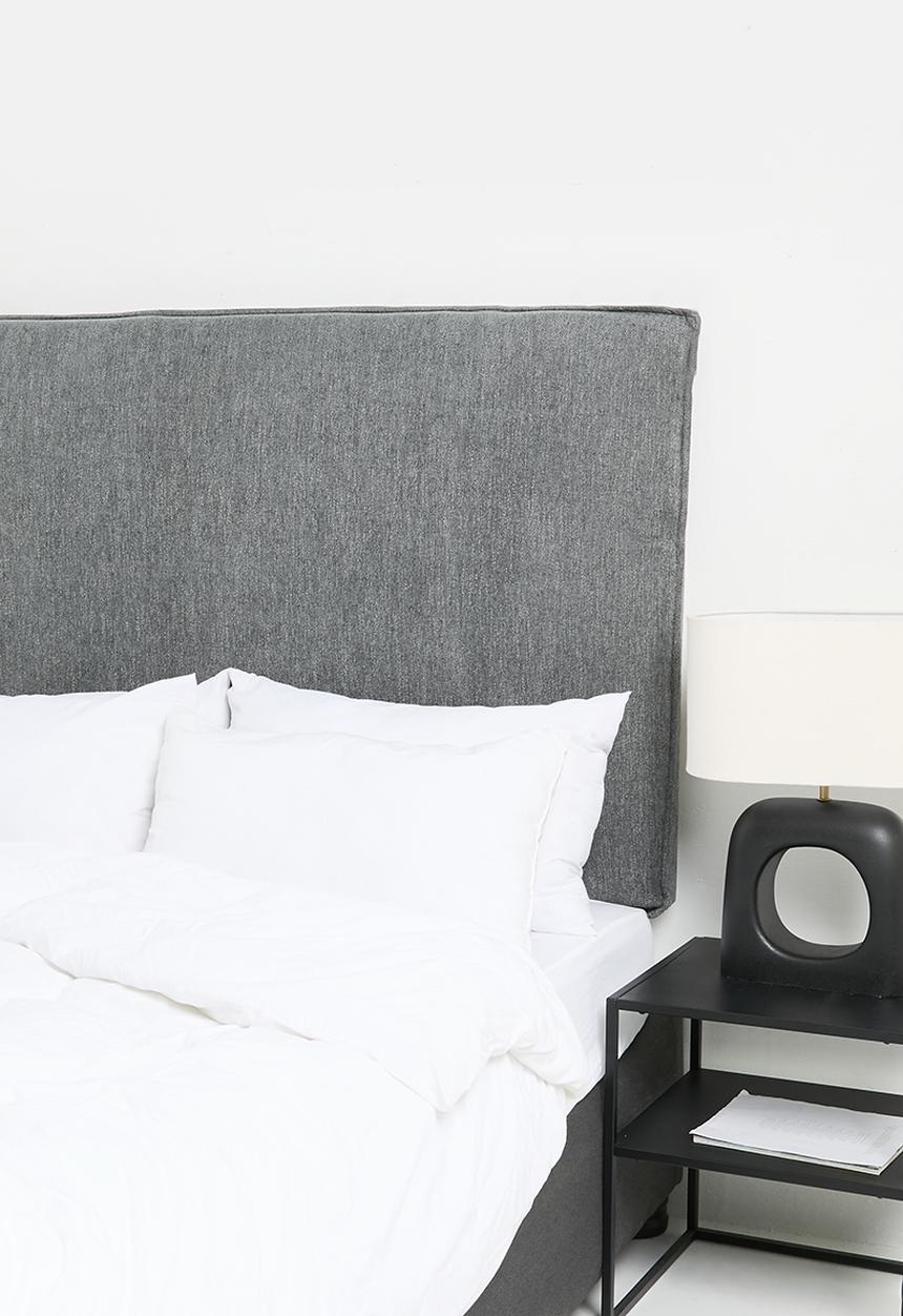 Sixth Floor - Detroit flange headboard - Grey