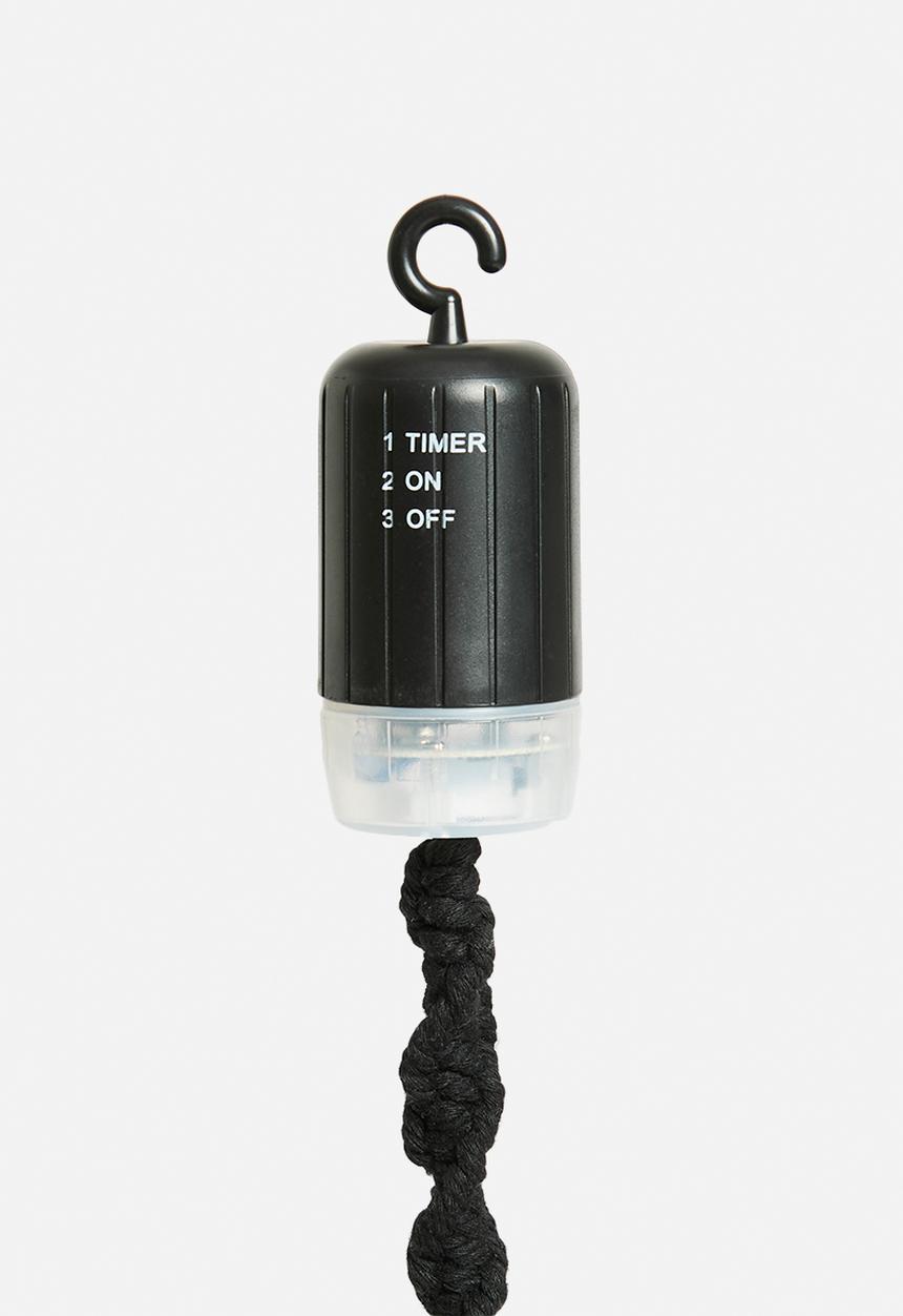H&S - Hook-up LED pendant - black