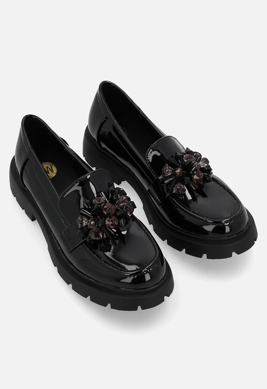 Footwork - Lorrine loafer - black