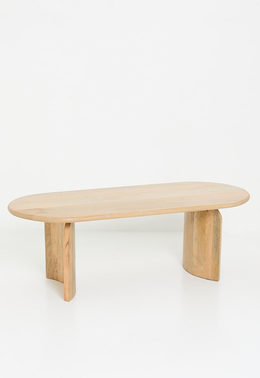 SF Collection - Ellaria wooden coffee table-natural